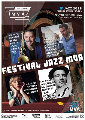 cartel Festival de jazz MVA 2019